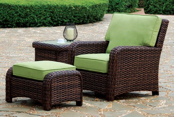 Download Used Outdoor Wicker Furniture Background // Outdoor Furniture