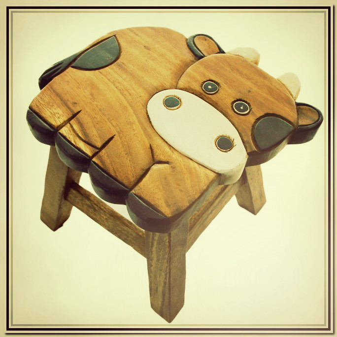 Wooden Designer Stool