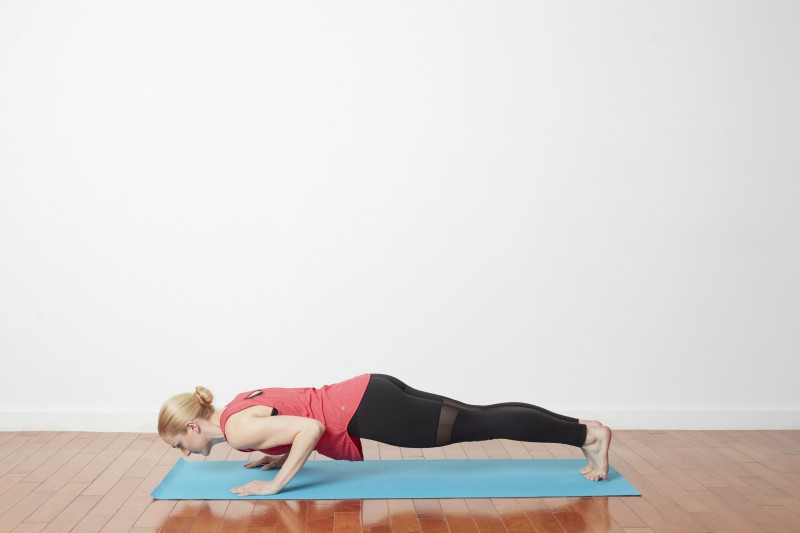 plank yoga pose