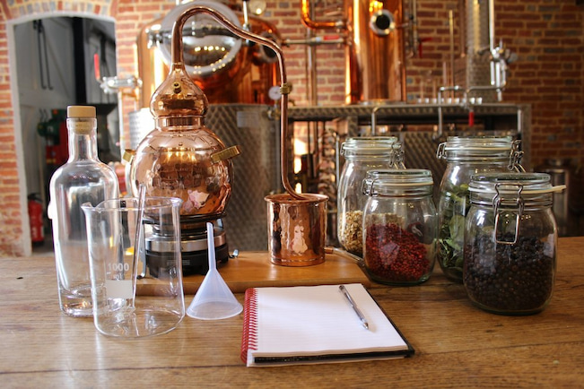 gin distilling