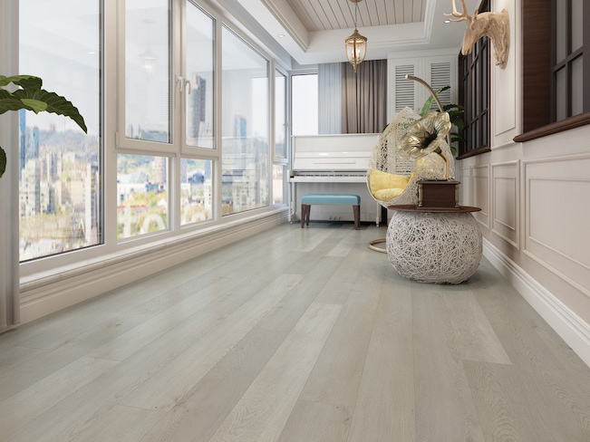 different style of vinyl flooring