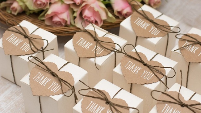 Wedding favour boxes