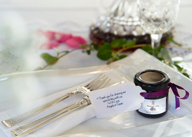 Wedding favour jar