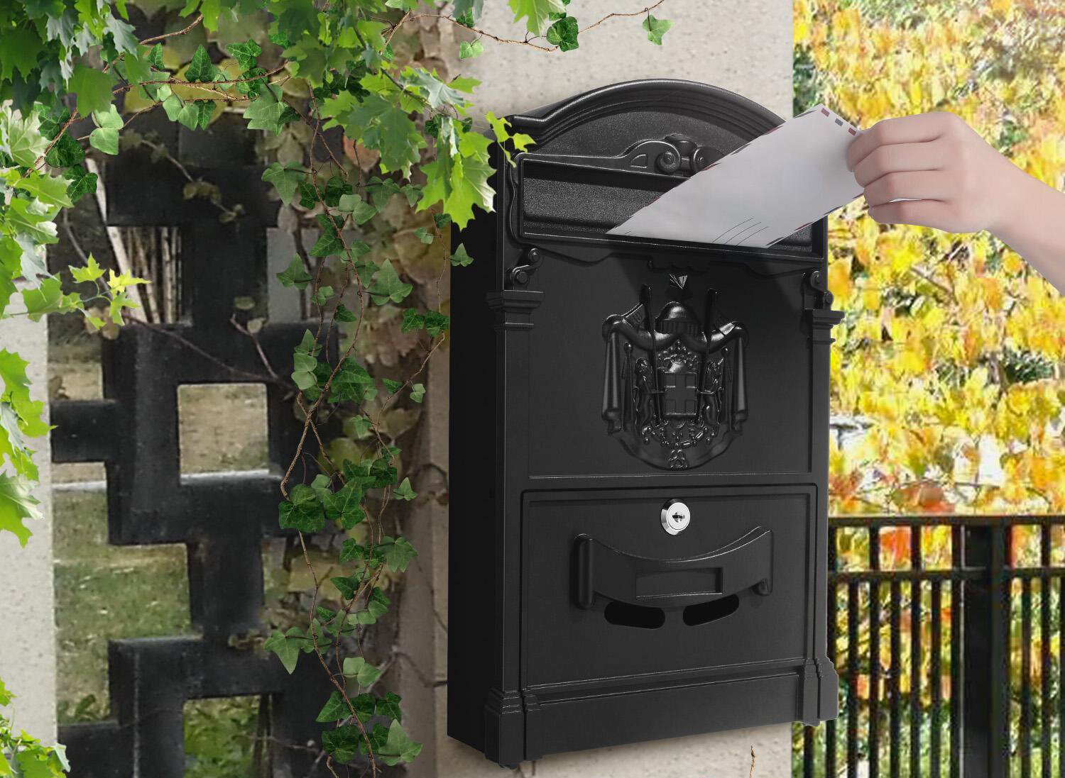 wall-mounted letterbox