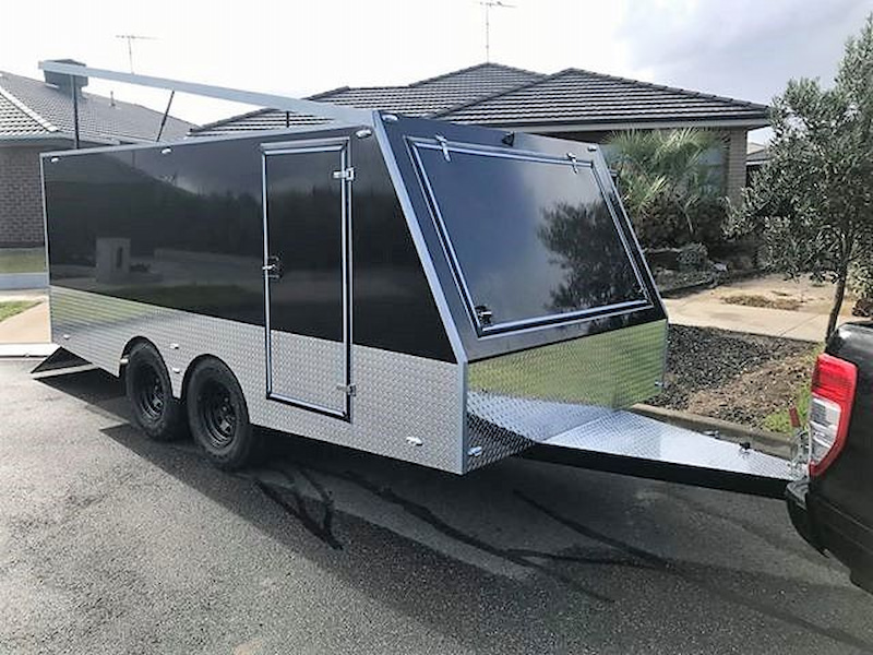 well designed enclosed trailer