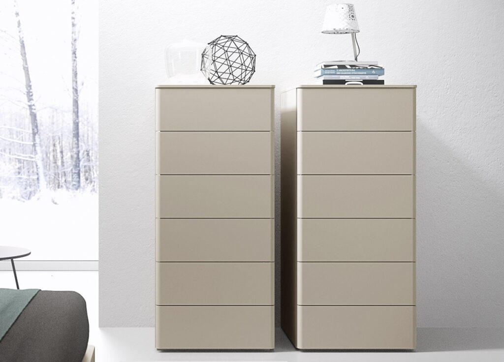 modern grey chest of drawers