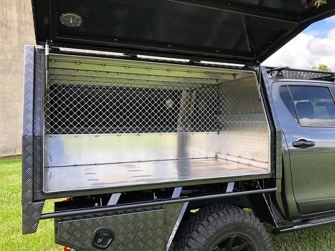 picture of aluminium ute canopy 