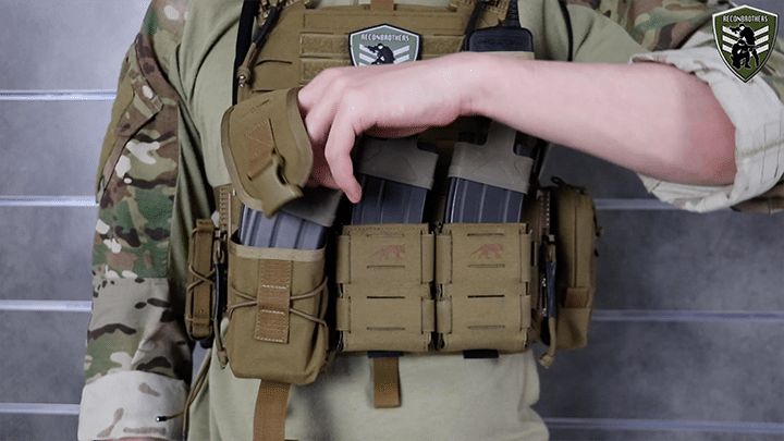 Wearing Magazine Pouch