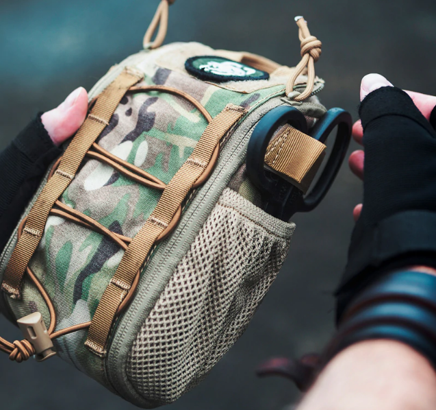 Man holding Medical Pouch