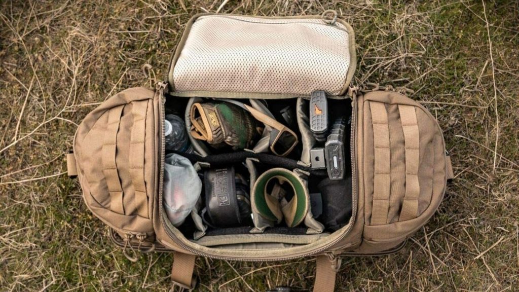Tactical Bag with gear