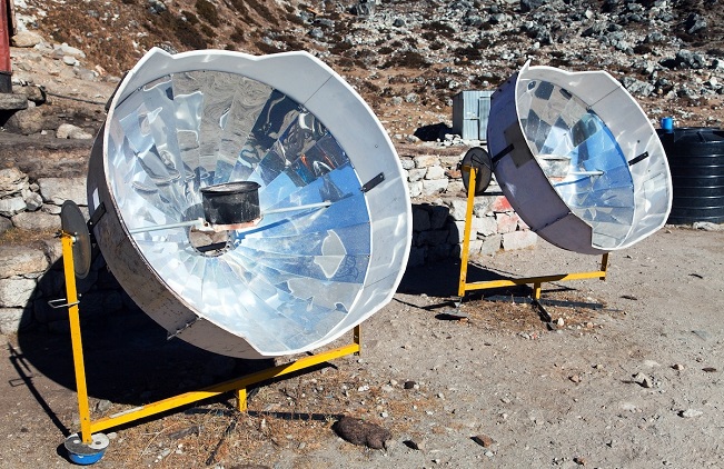 solar camping cooker