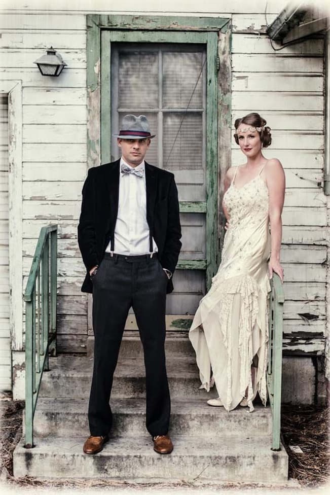 Vintage Roaring 20s Wedding Style