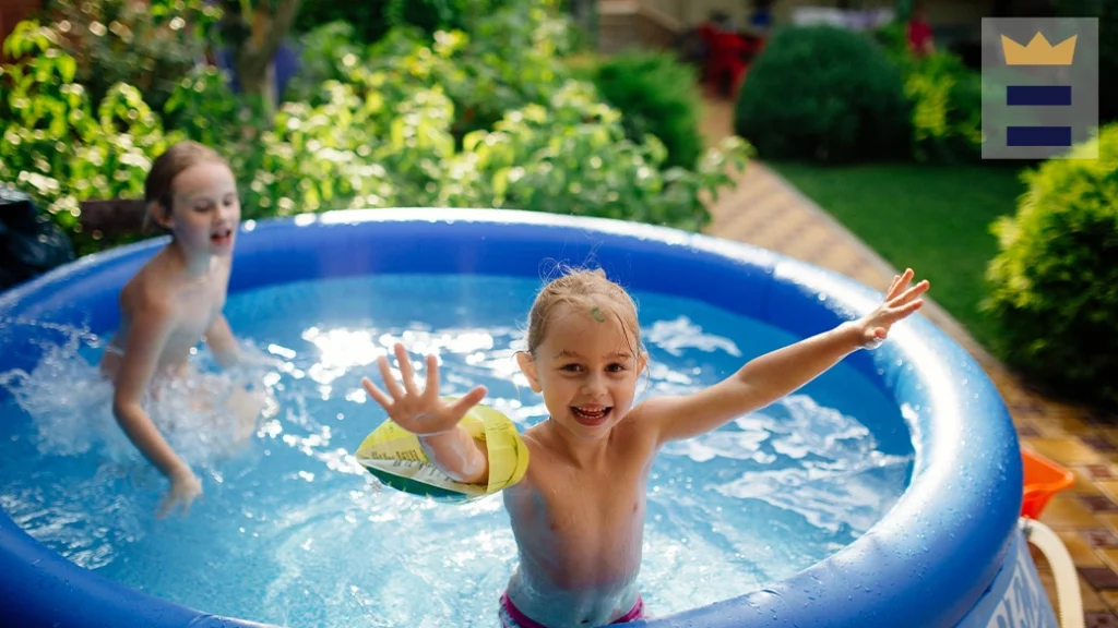 kids toys for fun in backyard pool