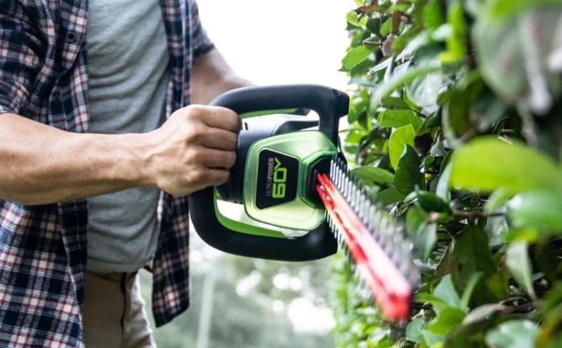 Hedge trimmer cordless