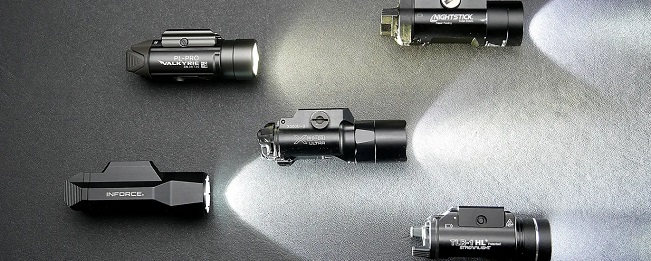 five pistol lights