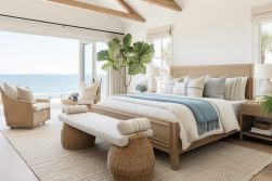 Coastal style bedroom