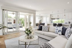 living room in Hamptons style