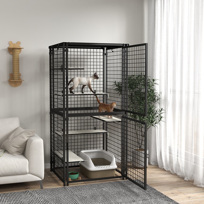 Cat Cage Multi-Level Catio 