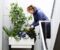 modern planters indoor