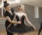 girl wearing dance costume