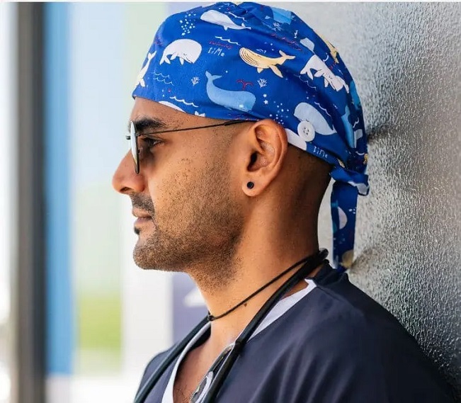 Scrub hat